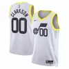 Men's Utah Jazz Jordan Clarkson #00 Swingman NBA Jersey - Association Edition2022/23 - buybasketballnow.net