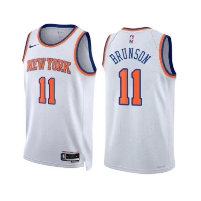 Men's New York Knicks Jalen Brunson #11 Swingman NBA Jersey - Association Edition2022/23 - buybasketballnow.net