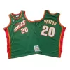 Men's Seattle SuperSonics Gary Payton #20 NBA Classic Jersey 1995/96 - buybasketballnow.net