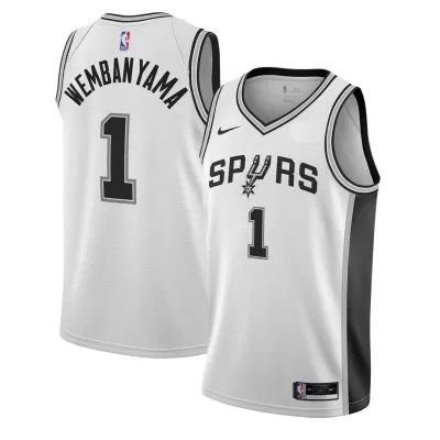 Men's San Antonio Spurs Victor Wembanyama #1 Swingman NBA Jersey 2022/23 - buybasketballnow.net