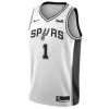 Men's San Antonio Spurs Victor Wembanyama #1 Swingman NBA Jersey 2022/23 - buybasketballnow.net