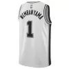 Men's San Antonio Spurs Victor Wembanyama #1 Swingman NBA Jersey 2022/23 - buybasketballnow.net