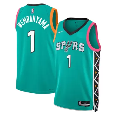 Men's San Antonio Spurs Victor Wembanyama #1 Swingman NBA Jersey 2022/23 - buybasketballnow.net