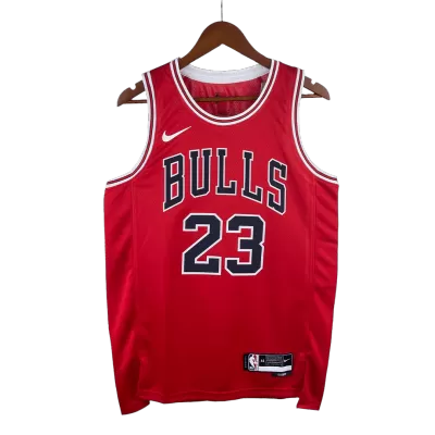 Men's Chicago Bulls Michael Jordan #23 Swingman NBA Jersey - Association Edition2022/23 - buybasketballnow.net