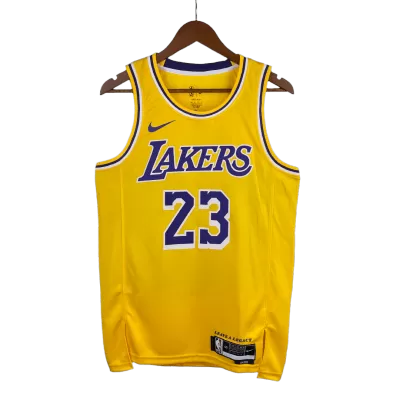 Men's Los Angeles Lakers LeBron James #23 Swingman NBA Jersey - Association Edition2022/23 - buybasketballnow.net