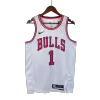 Men's Chicago Bulls Rose #1 Swingman NBA Jersey - Association Edition2022/23 - buybasketballnow.net