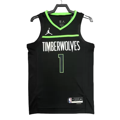 Men's Minnesota Timberwolves Edwards #1 Swingman NBA Jersey - Statement Edition 2022/23 - buybasketballnow.net