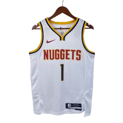 Men's Denver Nuggets Porter Jr #1 Swingman NBA Jersey - Association Edition2022/23 - buybasketballnow.net