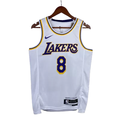 Men's Los Angeles Lakers Kobe Bryant #8 Swingman NBA Jersey - Association Edition2022/23 - buybasketballnow.net