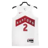 Men's Toronto Raptors Leonard #2 Swingman NBA Jersey - Association Edition2022 - buybasketballnow.net