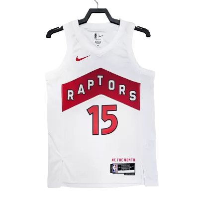 Men's Toronto Raptors Carter #15 Swingman NBA Jersey - Association Edition2022 - buybasketballnow.net