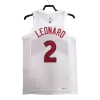 Men's Toronto Raptors Leonard #2 Swingman NBA Jersey - Association Edition2022 - buybasketballnow.net