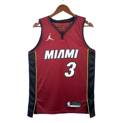 Men's Miami Heat Heat Wade #3 Swingman NBA Jersey - Statement Edition 2022/23 - buybasketballnow.net