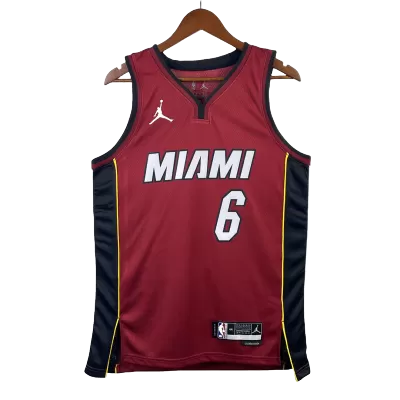 Men's Miami Heat LeBron James #6 Swingman NBA Jersey - Statement Edition 2022/23 - buybasketballnow.net