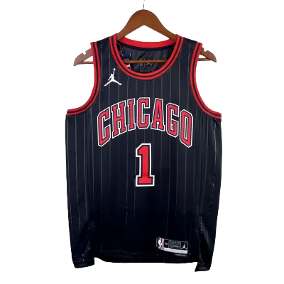 Men's Dallas Mavericks Derrick Rose #1 Swingman NBA Jersey - Statement Edition 2022/23 - buybasketballnow.net