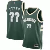 Men Adult Milwaukee Bucks Swingman NBA custom Jersey - Icon Edition 2022/23 - buybasketballnow.net