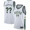 Men Adult Milwaukee Bucks Swingman NBA custom Jersey - Association Edition2022/23 - buybasketballnow.net