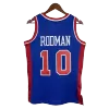 Men's Detroit Pistons Dennis Rodman #10 Swingman NBA Classic Jersey 1988/89 - buybasketballnow.net