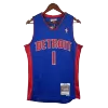 Men's Detroit Pistons Pistons Iverson #1 Swingman NBA Classic Jersey 2003/04 - buybasketballnow.net