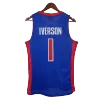 Men's Detroit Pistons Pistons Iverson #1 Swingman NBA Classic Jersey 2003/04 - buybasketballnow.net