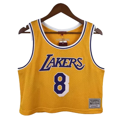 Women Adult Los Angeles Lakers Kobe Bryant #8 Classics NBA Jersey 1996/97 - buybasketballnow.net