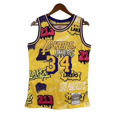 Men's Los Angeles Lakers O'NEAL #34 Swingman NBA Classic Jersey 1996/97 - buybasketballnow.net