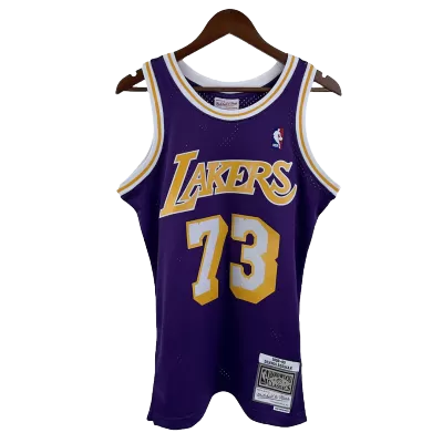 Men's Los Angeles Lakers Rodman #73 NBA Classic Jersey 1999/00 - buybasketballnow.net