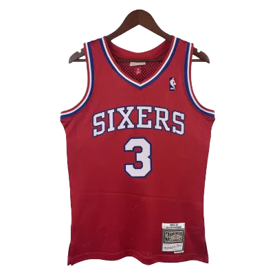 Men's Philadelphia 76ers Allen Iverson #3 NBA Classic Jersey 1986/87 - buybasketballnow.net