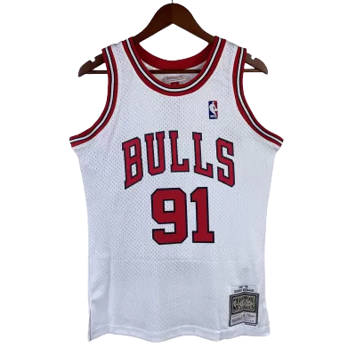 Men's Chicago Bulls Dennis Rodman #91 NBA Classic Jersey 1997/98 - buybasketballnow.net