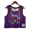 Women Adult Toronto Raptors Carter #15 Classics NBA Jersey 1998/99 - buybasketballnow.net