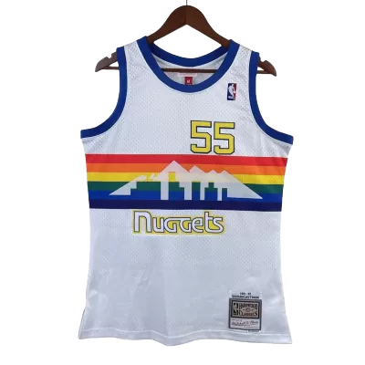 Men's Denver Nuggets Dikembe Mutombo #55 Swingman NBA Classic Jersey 1991/92 - buybasketballnow.net