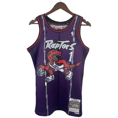 Men's Toronto Raptors Tracy McGrady #1 NBA Classic Jersey 1998/99 - buybasketballnow.net