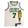 Men's Boston Celtics Brown #7 Swingman NBA Classic Jersey 2018 - buybasketballnow.net