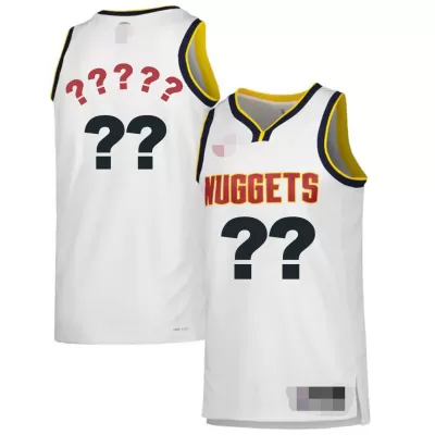 Men Adult Denver Nuggets Swingman NBA custom Jersey - Association Edition2022/23 - buybasketballnow.net