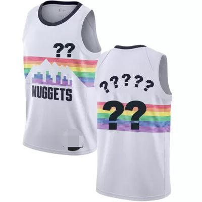 Men Adult Denver Nuggets Swingman NBA custom Jersey - City Edition - buybasketballnow.net