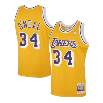 Men's Los Angeles Lakers O'NEAL #34 Swingman NBA Classic Jersey 1996/97 - buybasketballnow.net