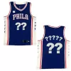 Men Adult Philadelphia 76ers Swingman NBA custom Jersey - Icon Edition - buybasketballnow.net