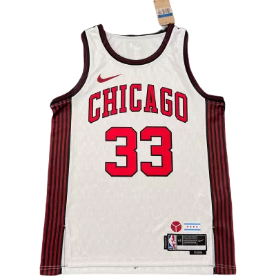 Men's Chicago Bulls Bulls Pippen #33 Classics NBA Jersey 2022/23 - buybasketballnow.net