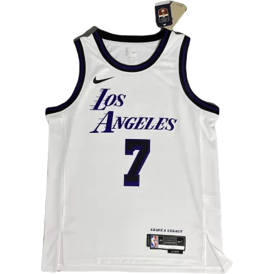 Men's Los Angeles Lakers Joel Anthony #7 Swingman NBA Jersey - Association Edition2022/23 - buybasketballnow.net