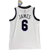 Men's Los Angeles Lakers LeBron James #6 Swingman NBA Jersey - Association Edition2022/23 - buybasketballnow.net