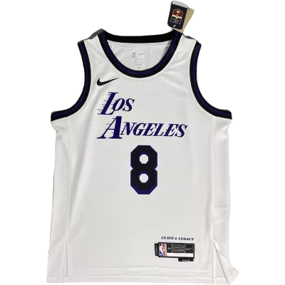 Men's Los Angeles Lakers Kobe Bryant #8 Swingman NBA Jersey - Association Edition2022/23 - buybasketballnow.net