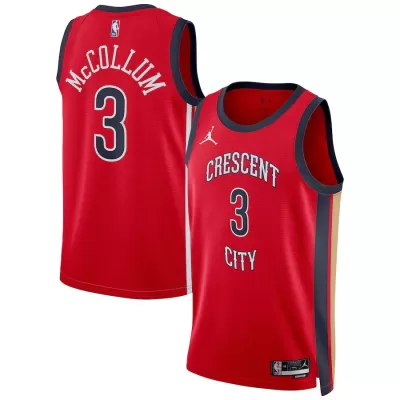 Men's New Orleans Pelicans CJ McCollum #3 Swingman NBA Jersey - Statement Edition 2023/24 - buybasketballnow.net