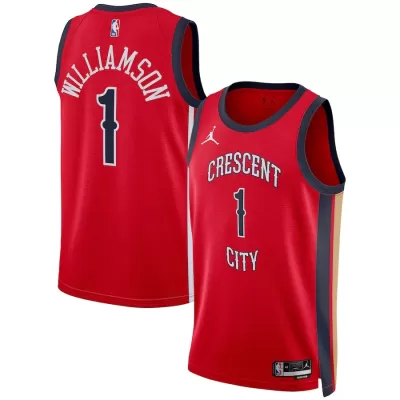 Men's New Orleans Pelicans Zion Williamson #1 Swingman NBA Jersey - Statement Edition 2023/24 - buybasketballnow.net