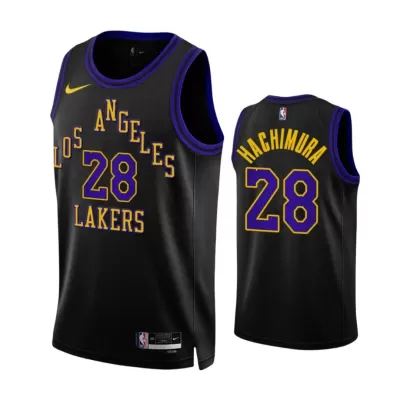 Men's Los Angeles Lakers Rui Hachimura #28 Swingman NBA Jersey - City Edition 2023/24 - buybasketballnow.net