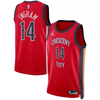 Men's New Orleans Pelicans Brandon Ingram #14 Swingman NBA Jersey - Statement Edition 2023/24 - buybasketballnow.net