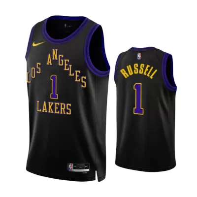 Men's Los Angeles Lakers D'Angelo Russell #1 Swingman NBA Jersey - City Edition 2023/24 - buybasketballnow.net