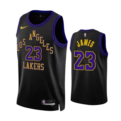 Men's Los Angeles Lakers LeBron James #23 Swingman NBA Jersey - City Edition 2023/24 - buybasketballnow.net