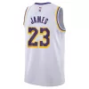 Kids's Los Angeles Lakers LeBron James #23 Swingman NBA Jersey - Association Edition2022/23 - buybasketballnow.net