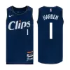 Men's Los Angeles Clippers James Harden #1 NBA Jersey - City Edition 2023/24 - buybasketballnow.net