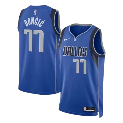 Kids's Dallas Mavericks Doncic #77 Swingman NBA Jersey - Icon Edition 2022/23 - buybasketballnow.net